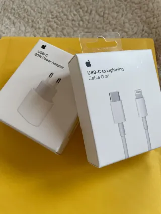 Cargador Lightning Apple Completo iPhone NUEVO