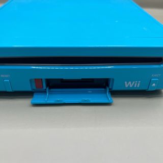 Nintendo Wii Azzurra Completa di Cavi