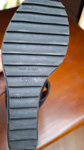 Roccobarocco Scarpe Zeppa Nero/Grigio