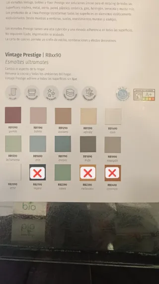 Pintura Rioverde Vintage prestige