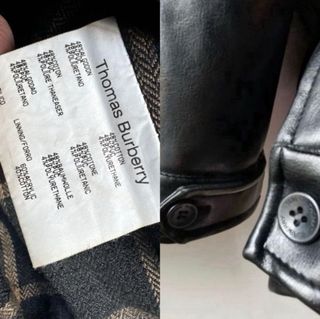 BURBERRY CHAQUETA CAZADORA NEGRA HOMBRE XL