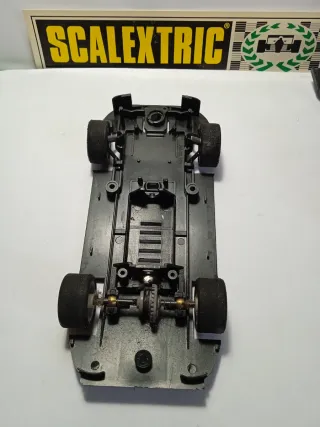 Coche Scalextric Azul Red Bull Ferrari 550