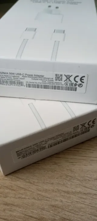 2 Cargadores + cable para iPhone