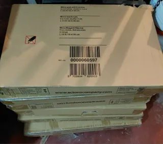 Mueble organizador madera lacada blanca a estrenar