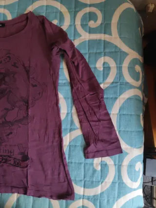 Camiseta Pinkie morada talla S