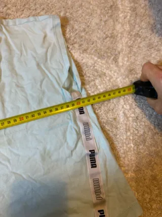 Top Puma tirantes deportivo azul