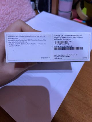 AirPods 2ª Generazione-una cuffia non funzionante