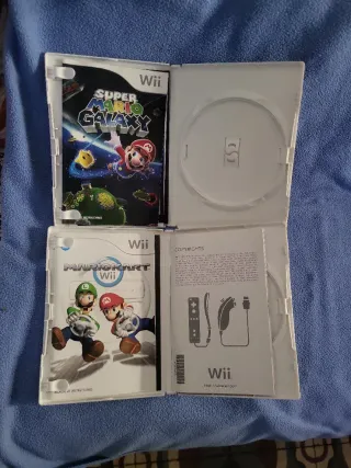Lote 4 Cajas Vacías  nintendo Wii