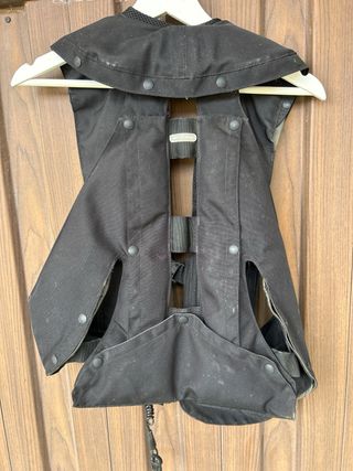 Chaleco Airbag Hípica Hit-air Negro