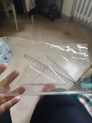 Set 2 squadre trasparenti