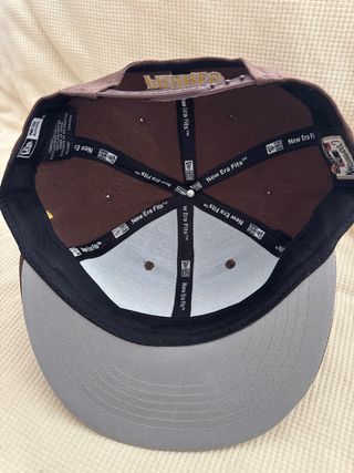 Gorra New Era Padres Snapback Marrón y Amarilla