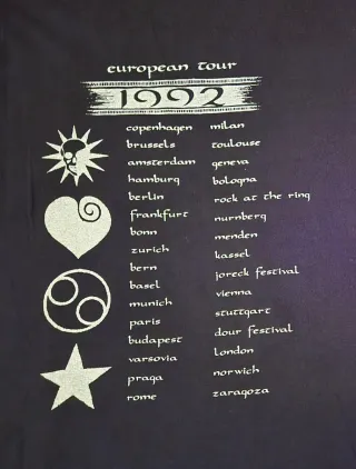 Camiseta Héroes del Silencio (Tour 1992)