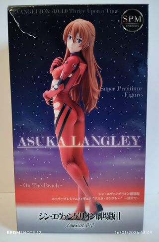 Asuka Langley on the Beach - SPM Evangelion 21 cm