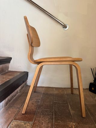 Silla Kave Home Gena Madera