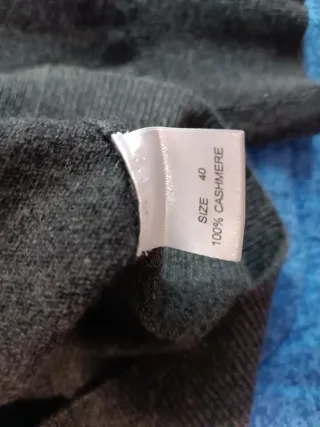 Cardigan Massimo Rebecchi Cachemire Grigio tg 40