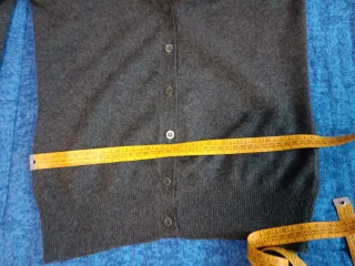 Cardigan Massimo Rebecchi Cachemire Grigio tg 40