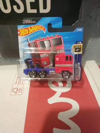 Hotwheels Optimus Prime Transformers