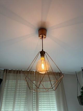 Lámpara de techo colgante estilo industrial