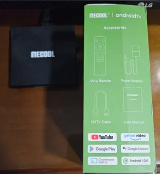 TV LG 43LJ500V + TV Box Mecool