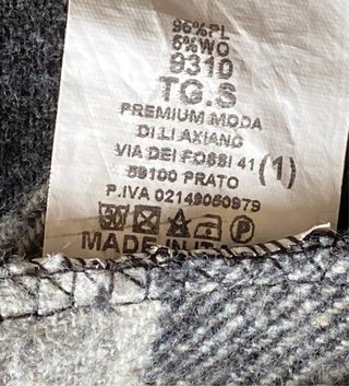 Vestido Lana Made in Italy