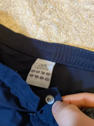 Pantalones Pirata Adidas Azul Marino Y2K