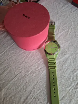 Reloj Tous Verde y Plateado