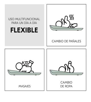 Cambiador Bebe Impermeable Hauck