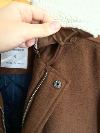 Chaqueta Springfield Marrón Borrego Talla S