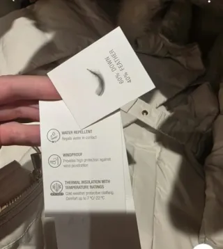 Precioso abrigo de plumas Zara nuevo con etiqueta