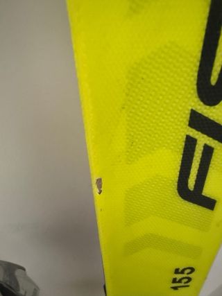 Esquís Fischer RC4 XTR 155cm con fijaciones RS10