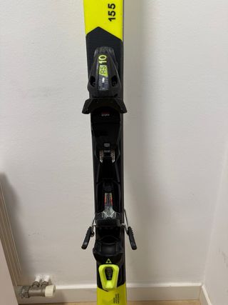Esquís Fischer RC4 XTR 155cm con fijaciones RS10