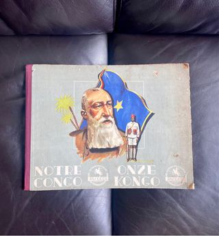 Álbum cromos antiguo 1948 Notre Congo
