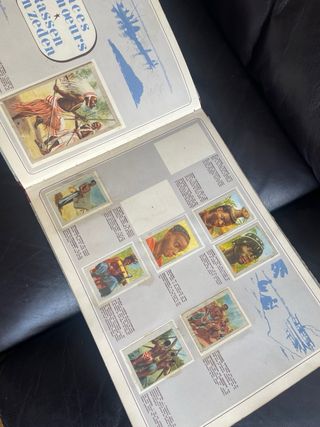Álbum cromos antiguo 1948 Notre Congo