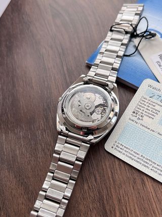 Reloj Seiko SNXA19K Automático Plata Blanco