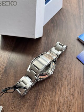 Reloj Seiko SNXA19K Automático Plata Blanco