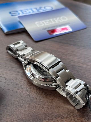 Reloj Seiko SNXA19K Automático Plata Blanco