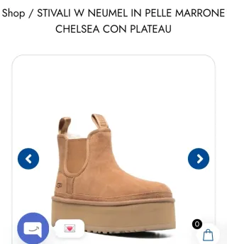 Stivali UGG Neumel Chelsea Piattaforma