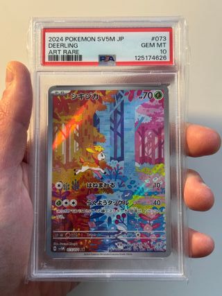 Carta Pokemon PSA 10 - Deerling sv5M 073 AR Jap