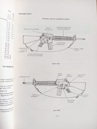Manual M16 US Marine Corps