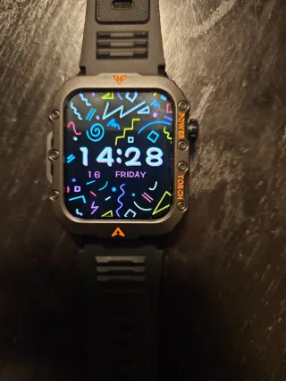 Smartwatch Negro caja de plástico