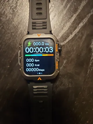 Smartwatch Negro caja de plástico