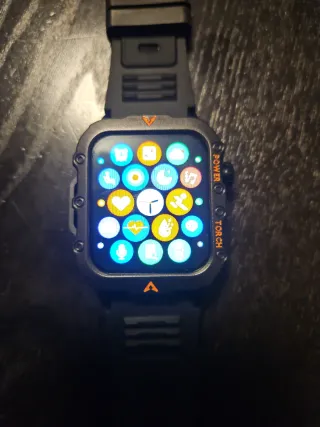 Smartwatch Negro caja de plástico