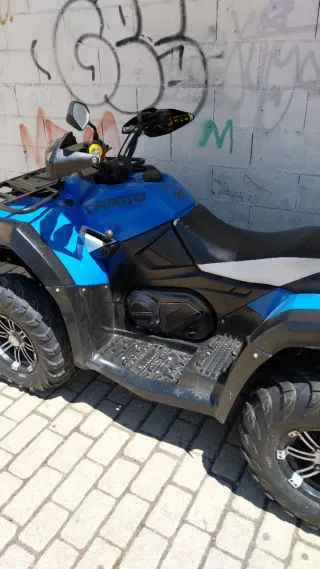 CF Moto 550cc Enduro Azul