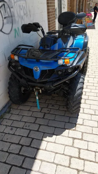 CF Moto 550cc Enduro Azul