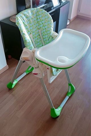 Trona Chicco Verde y Blanca