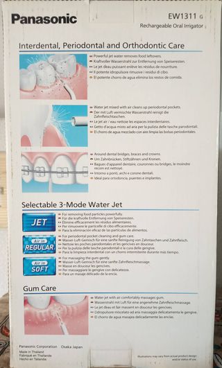 Panasonic EW1311 Idropulsore Ricaricabile