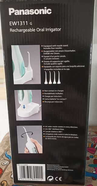 Panasonic EW1311 Idropulsore Ricaricabile