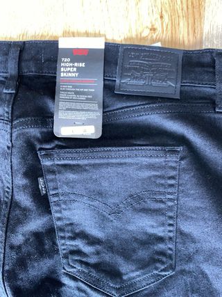 Pantalones Levi's Negro Talla M