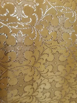 Casula Sacerdote raso Bianca e Oro