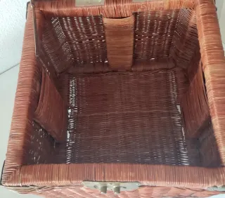 BAÚL DE MIMBRE VINTAGE